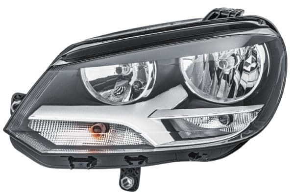 Koplamp Links (H7/H7/PSY24W/W21W/W5W, elektrisch, met motor, met gloeilamp) past: VW EOS 01.11-05.15