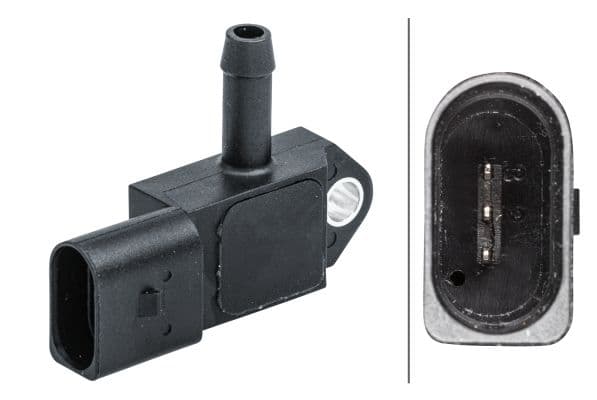 Uitlaatgassen druksensor (aantal pinnen: 3) past: AUDI A4 ALLROAD B8, A4 ALLROAD B9, A4 B8, A4 B9, A5, A6 C7, Q5  VW PASSAT ALLTRACK B8, PASSAT B8, TIGUAN 2.0D 05.13-
