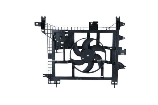 Radiatorventilator (met huisvesting) past: DACIA DUSTER  RENAULT DUSTER 1.5D-2.0 04.10-