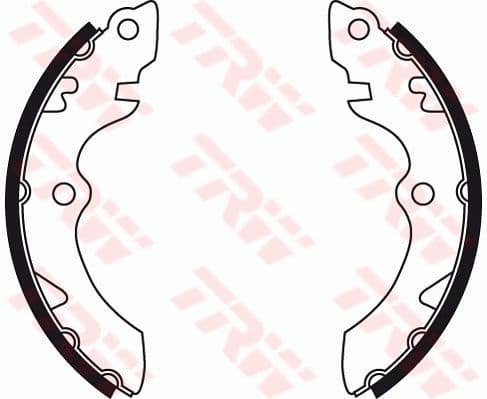 Remschoen past: SUZUKI SAMURAI, SJ410, SJ413 1.0/1.3 09.81-12.04