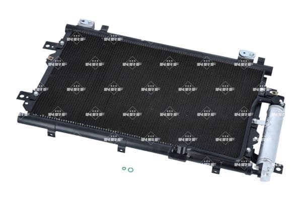 A/C condensator (met droger) past: HYUNDAI KONA  KIA NIRO I Electric 04.18-