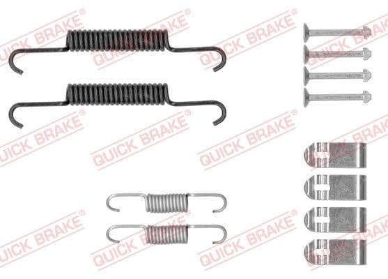 Accessory Kit, parking brake shoes