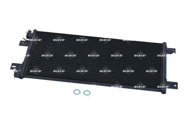 A/C condensator (met droger) past: CHRYSLER SEBRING  DODGE AVENGER, CALIBER  JEEP COMPASS, PATRIOT 1.8-2.4LPG 06.06-