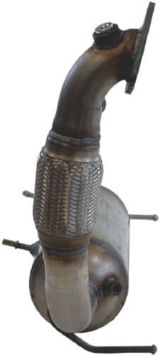 Diesel deeltjesfilter past: FORD TOURNEO CUSTOM V362, TRANSIT CUSTOM V362, TRANSIT V363 2.2D 09.12-12.23