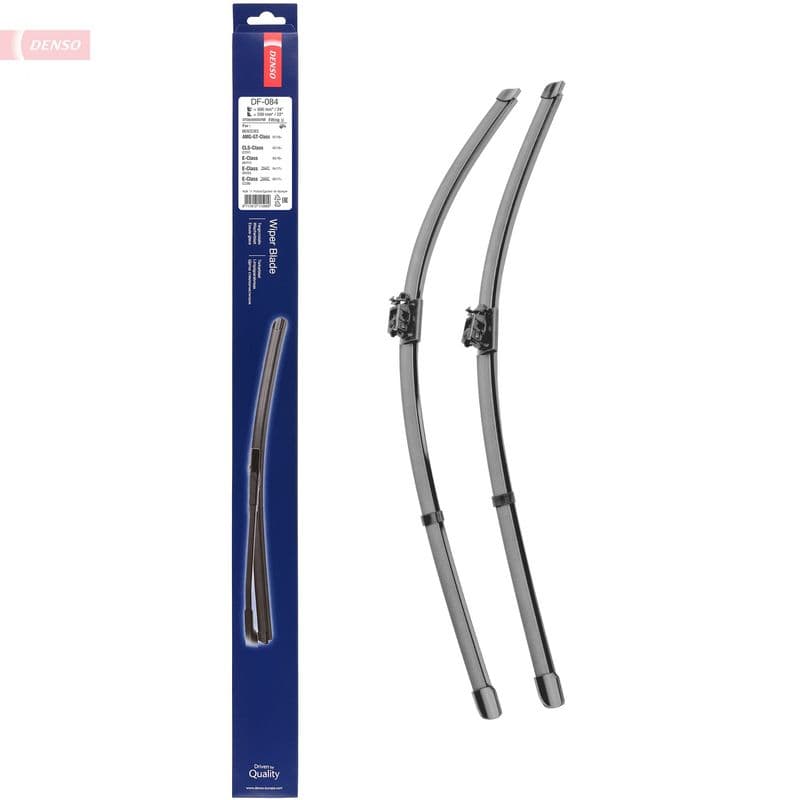 Wisserblad voegloos Voor (2pcs) Flat Blades 600/550mm past: MERCEDES AMG GT (X290), CLS (C257), E (A238), E ALL-TERRAIN (S213), E (C238), E T-MODEL (S213), E (W213) 01.16-