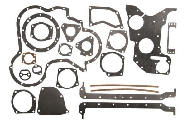 Complete motorpakkingset - carter past: MASSEY FERGUSON 155, 158, 158 MK III, 158 F, 158 S, 158 V, 165, 165 FR, 165 MK III, 165 MK III FR, 165 S, 165 UK, 168, 168 F, 168 FR, 168 MK III