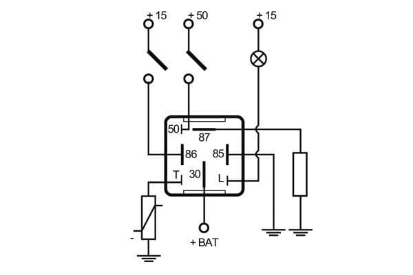 Control Unit, glow time