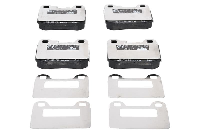 Keramische remblokken Achter (met extra's), past: MERCEDES M (W163) 2.7D-5.4 02.98-06.05