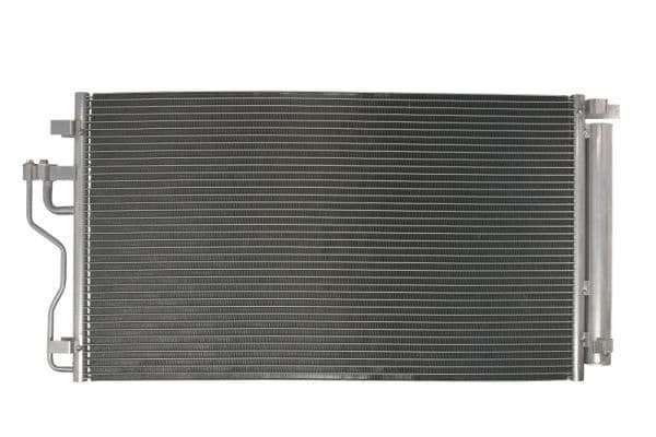 A/C condensator (met droger) past: HYUNDAI IX35, TUCSON  KIA SPORTAGE III 1.6-2.4 01.07-12.15