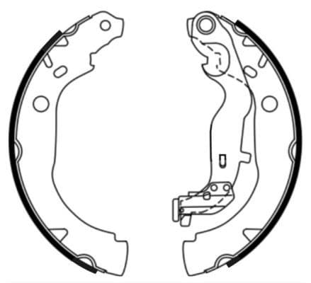 Remschoen (4WD voertuigen) past: DS DS 3  DACIA BIGSTER, DUSTER, LOGAN, LOGAN II, SANDERO  RENAULT ARKANA I, DUSTER, KAPTUR, THALIA III 0.9-2.0 06.10-