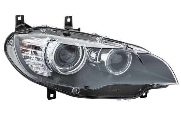 Koplamp Rechts (D1S/H8/LED/PSY24W, elektrisch, met motor, met gloeilamp) past: BMW X5 E70, X6 E71, E72 02.07-06.14