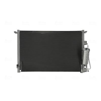 A/C condensator (met droger, (EN) additional fitting elements) past: CADILLAC BLS  SAAB 9-3, 9-3X 1.9D-2.2D 09.02-