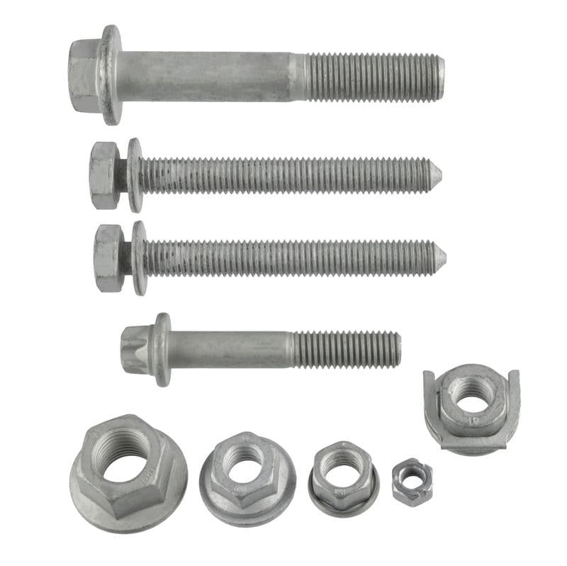 Bevestigingselement spoorcontrole-arm Top/Voor Links/Rechts (reparatieset, top) past: BMW 5 (F10), 5 (F11), 5 GRAN TURISMO (F07), 6 (F12), 6 (F13), 6 GRAN COUPE (F06), 7 (F01 1.6-6.6 02.08-03.20