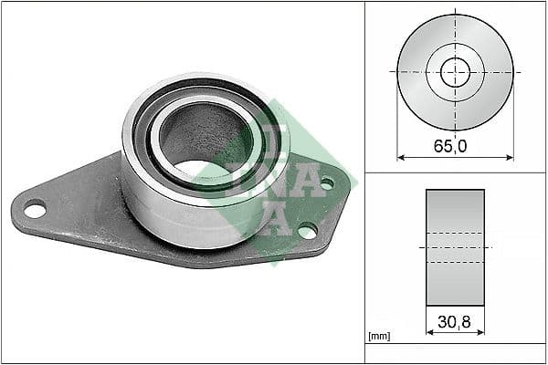 Deflection/Guide Pulley, timing belt