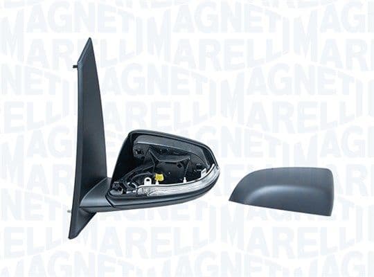 Zijspiegel Links (elektrisch, asferisch, met verwarming, under-coated, met indicator) past: BMW 2 Active Tourer F45, F46 09.14-10.21