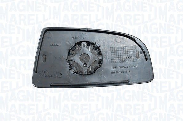 Zijspiegel glas Links (in reliëf, met verwarming) past: FORD TRANSIT VI V363, TRANSIT VI V363 FL 08.13-