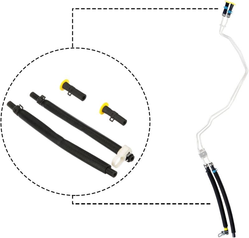 Hose, crankcase ventilation