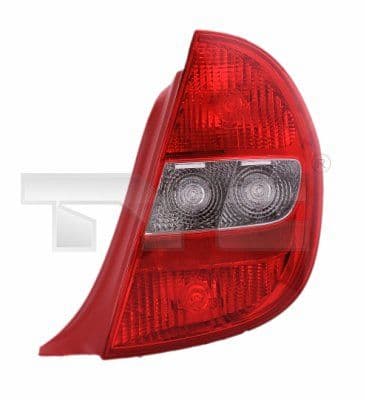 Achterlicht Rechts (extern, kleur indicator wit, kleur van het glas red) past: CITROEN C5 I Hatchback 03.01-08.04