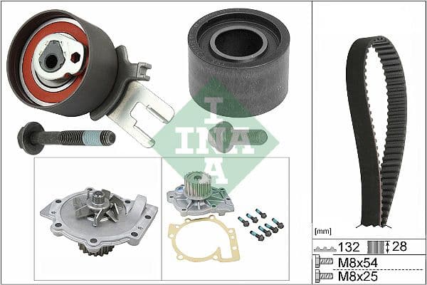 Water Pump & Timing Belt Kit