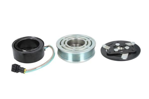 Airco compressor koppeling compleet (SANDEN  Typ 6V12  śred. koła pas.100mm 6V12 12V 6PK 100mm) past: SEAT AROSA  VW LUPO I, POLO 1.0/1.2D/1.4 05.97-07.05