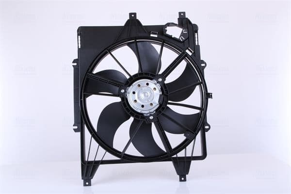 Radiatorventilator (met huisvesting) past: NISSAN KUBISTAR  RENAULT CLIO II, KANGOO, KANGOO BE BOP, KANGOO EXPRESS, KANGOO II, MEGANE I, MEGANE I CLASSIC, MEGANE I COACH 1.0-Electric 08.95-