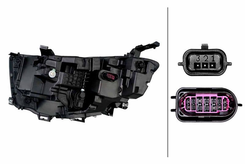 Koplamp Rechts (LED, (EN) SIGNATURE version) past: RENAULT AUSTRAL 07.22-