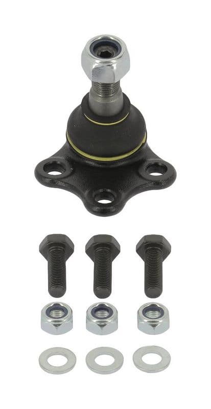 Kogelgewricht van de as Links/Rechts (bodem voor) (diameter kegel 20mm) past: NISSAN PRIMASTAR  OPEL VIVARO A  RENAULT ESPACE IV, LAGUNA II, TRAFIC II, VEL SATIS 1.6-3.5 02.01-