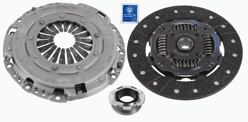 Koppelingskit (225mm) past: HYUNDAI I20 ACTIVE, I20 II, I20 III, I40 I, I40 I CW, KONA, TUCSON  KIA PICANTO III, RIO IV, SPORTAGE III, SPORTAGE IV, STONIC 1.0/1.0H/1.6 06.10-