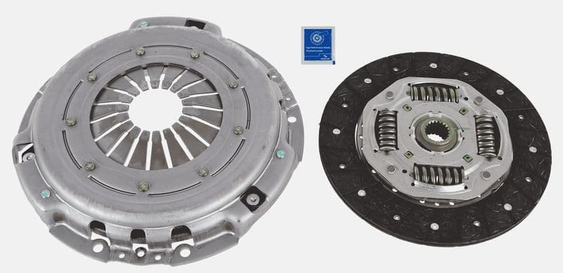Koppelingskit (230mm) past: FIAT STILO 1.8 10.01-08.08