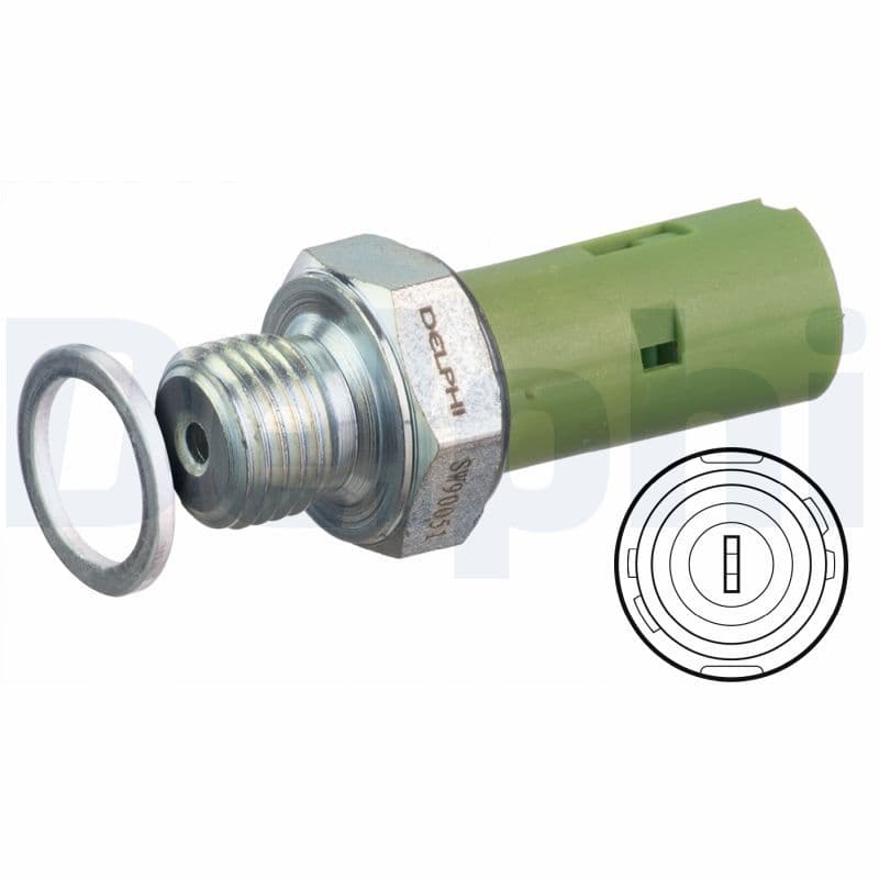 Sensor, oil pressure