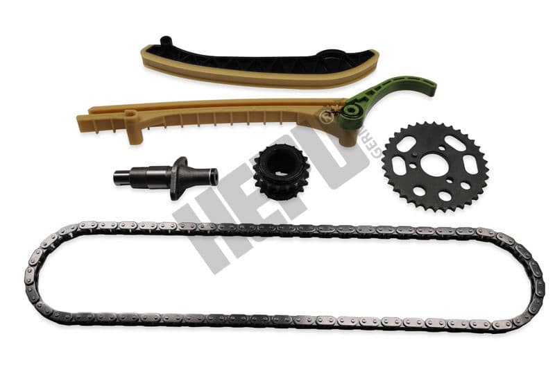 Timingset (ketting + tandwiel) past: MERCEDES A (W168), VANEO (414) 1.4-2.1 07.97-07.05