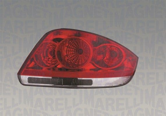 Achterlicht Rechts (P21W/R5W, kleur indicator gerookt, kleur van het glas red, anti-fog licht) past: FIAT LINEA 06.07-06.15