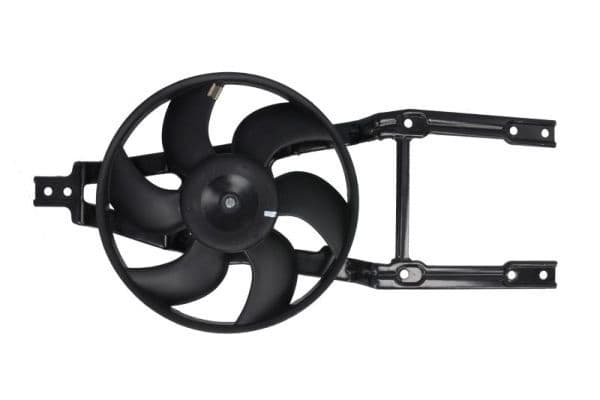 Radiatorventilator (met huisvesting) past: FIAT CINQUECENTO, SEICENTO / 600 0.9/1.1 07.91-01.10