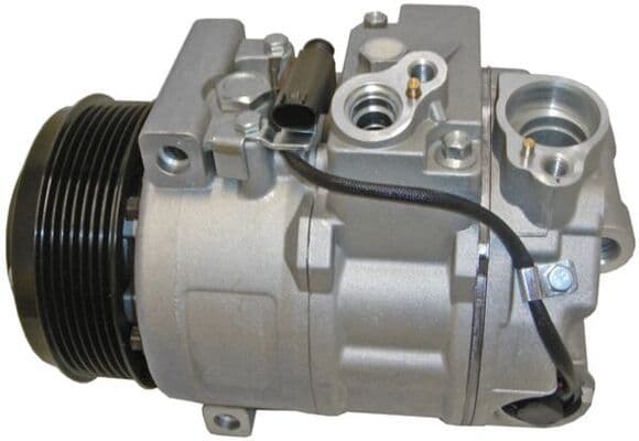 Airconditioning compressor past: MERCEDES C T-MODEL (S203), C (W203), CLK (A209), CLK (C209), CLS (C219), E T-MODEL (S211), E (VF211), E (W211), S (W220, V220), SPRINTER 3,5-T (B906) 06.00-