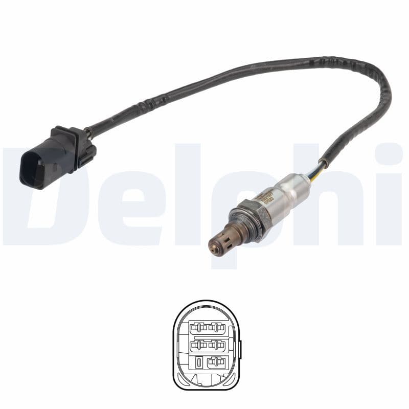Lambda sonde (466mm) past: AUDI Q3  SEAT TARRACO  SKODA KODIAQ I  VW TIGUAN, TOURAN 1.6D/2.0D 05.15-