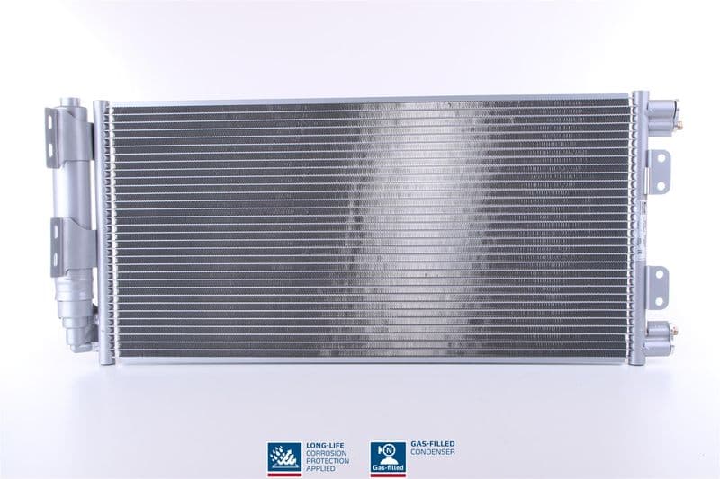 A/C condensator (met droger) past: LAND ROVER FREELANDER I 1.8/2.0D/2.5 02.98-10.06