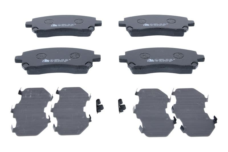 Remblokken set Voor (met een dempingskussen), past: SUBARU FORESTER, IMPREZA, LEGACY II, LEGACY III, LEGACY OUTBACK, OUTBACK 1.6-3.0 03.94-06.09