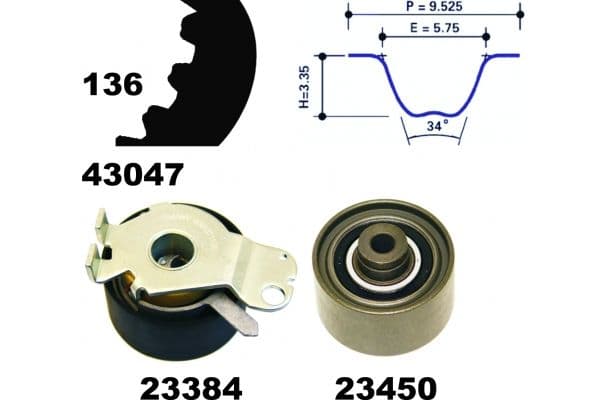 Koelsysteem rubberen slang Bodem (32mm/34mm) past: CHRYSLER SEBRING  DODGE AVENGER 2.7/2.7ALK 06.07-12.11