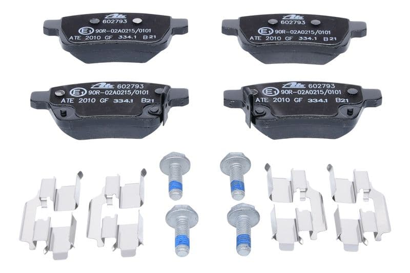 Remblokken set Achter , past: FIAT 500L, TIPO  OPEL ADAM, CORSA E 1.0-1.6D 10.12-