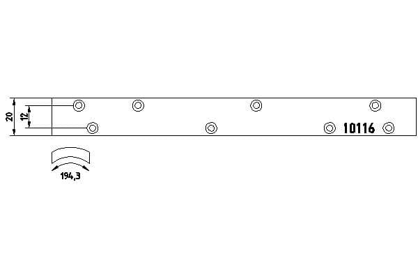 Uitlaatsysteem achterste geluiddemper past: DACIA SANDERO 1.2-1.6 06.08-06.13