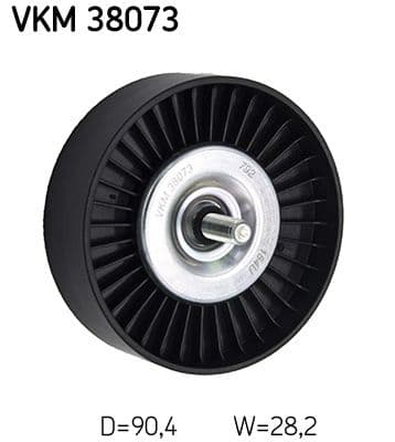 Multi V-riemschijf past: MERCEDES C (CL203), C T-MODEL (S203), C T-MODEL (S204), C (W203), C (W204), CLC (CL203), CLK (A209), CLK (C209), E T-MODEL (S211), E (W211) 1.6-1.8LPG 05.02-12.18