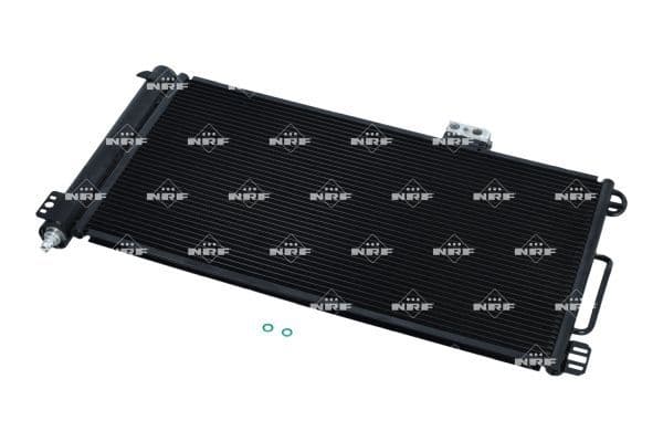 A/C condensator (met droger) past: MERCEDES SLK (R171) 1.8-5.5 03.04-02.11