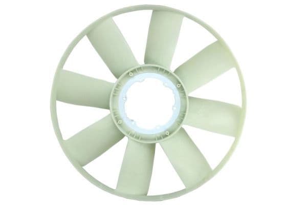 Radiator plezier (diameter 704mm, aantal bladen 9) past: MAN E2000, F2000, TGS I, TGX I D2066LF22-E2866DF01 01.94-