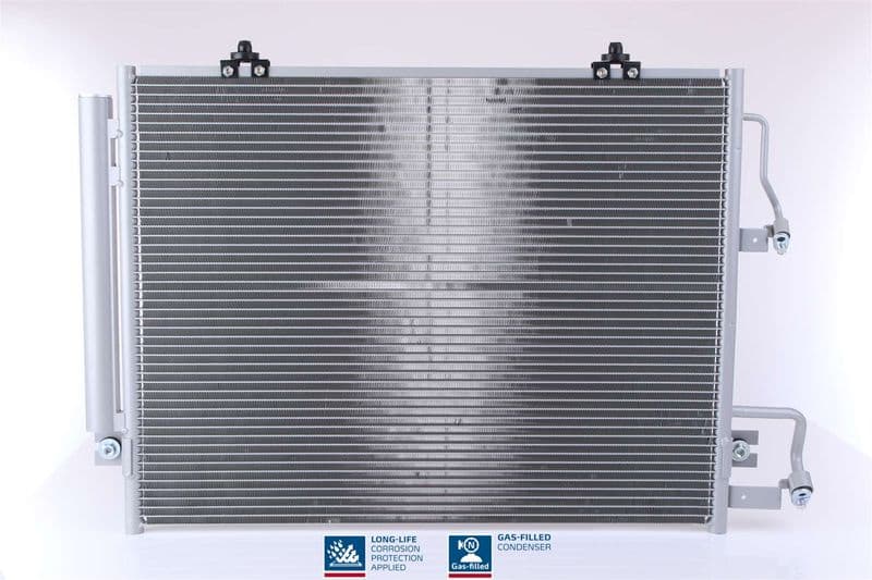 A/C condensator (met droger) past: MITSUBISHI PAJERO IV 3.0/3.2D/3.8 11.06-