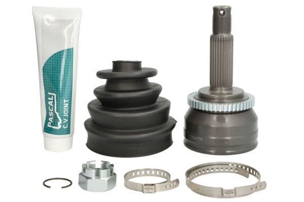 CV-gewricht buitenste Links/Rechts (25z/24z/52,4mm  ABS:48) past: HYUNDAI I20 I 1.4D/1.6D 08.08-12.15