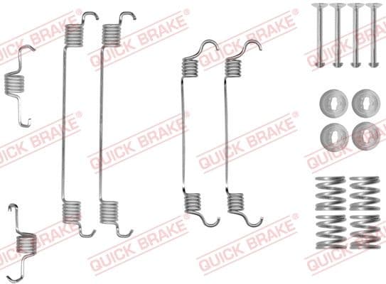 Accessory Kit, brake shoes