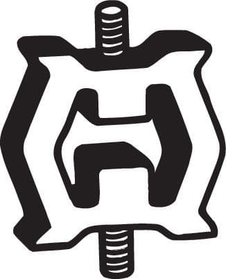 Uitlaatsysteem hanger past: BMW 3 (E46), 5 (E39), 5 (E60), 5 (E61), 7 (E38), Z4 (E85), Z4 (E86), Z4 (E89)  RENAULT CLIO II, MEGANE I, MEGANE I CLASSIC, MEGANE I COACH, SCENIC I 1.4-5.4 03.94-08.16