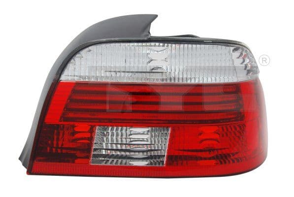 Achterlicht Links (kleur indicator wit, kleur van het glas red) past: BMW 5 E39 Saloon 11.95-06.03