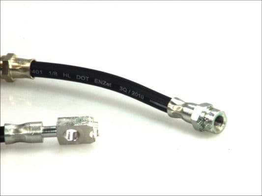 Remleiding/slang flexibel Voor Links/Rechts (lengte 560mm,diameter 10,15mm, M10x1/Banjo) past: AUDI A3  SEAT ALTEA, LEON, TOLEDO III  SKODA OCTAVIA II  VW CADDY, CADDY III 1.2-3.2 02.98-10.20