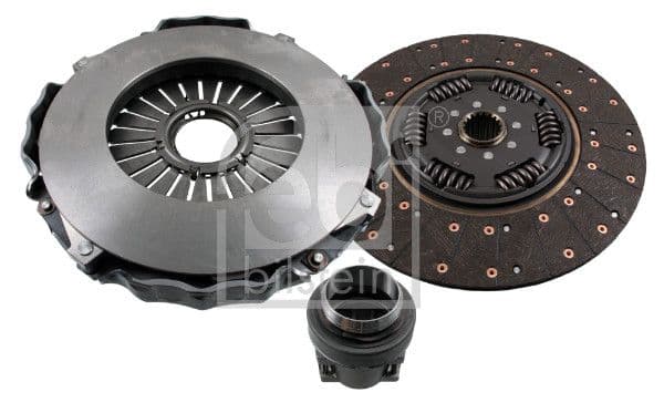 Koppelingskit (431mm, met centrale koppeling slave cilinder) past: MERCEDES ACTROS MP4 / MP5, ANTOS, AROCS, ECONIC 2 07.11-